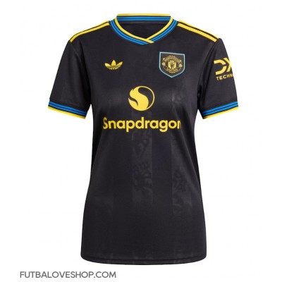 Dres Manchester United Luke Shaw #23 Tretina pre Ženy 2025-26 Krátky Rukáv Dres Manchester United Luke Shaw #23 Tretina pre Ženy 2025-26 Krátky Rukáv